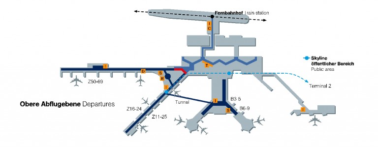 frankfurt flughafen terminal 2 abflug adresse