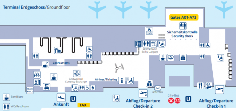 Nürnberg Flughafen Abflug Terminal Parken flugeverfolgen.de